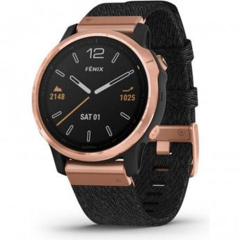 Часы GARMIN FENIX 6S SAPPHIRE BLACK ROSE GOLD WITH NYLON BAND Часы GARMIN FENIX 6S SAPPHIRE BLACK ROSE GOLD WITH NYLON BAND