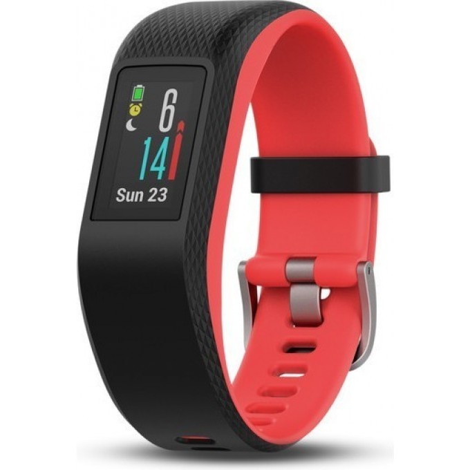 Часы GARMIN VIVOSPORT с GPS фуксия малый/средний размер 010-01789-21