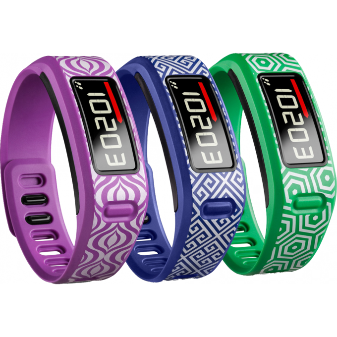Ремешки сменные GARMIN для vivofit (пласт,, S JAdler,Honeycomb/GreekKey/BargelloWaves) 010-12149-27