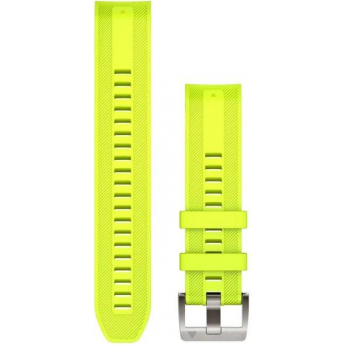 Ремешок GARMIN QUICKFIT 22 для MARQ, ярко-желтый силиконовый