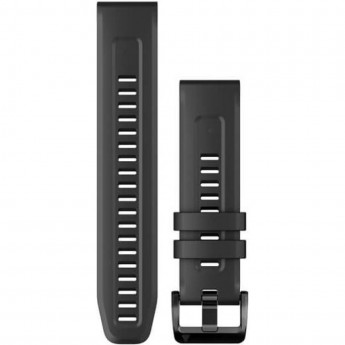 Ремешок GARMIN QUICKFIT 22 WATCH BANDS BLACK SILICONE