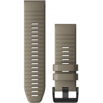 Ремешок сменный для GARMIN FENIX 6X 26MM DARK SANDSTONE SILICONE
